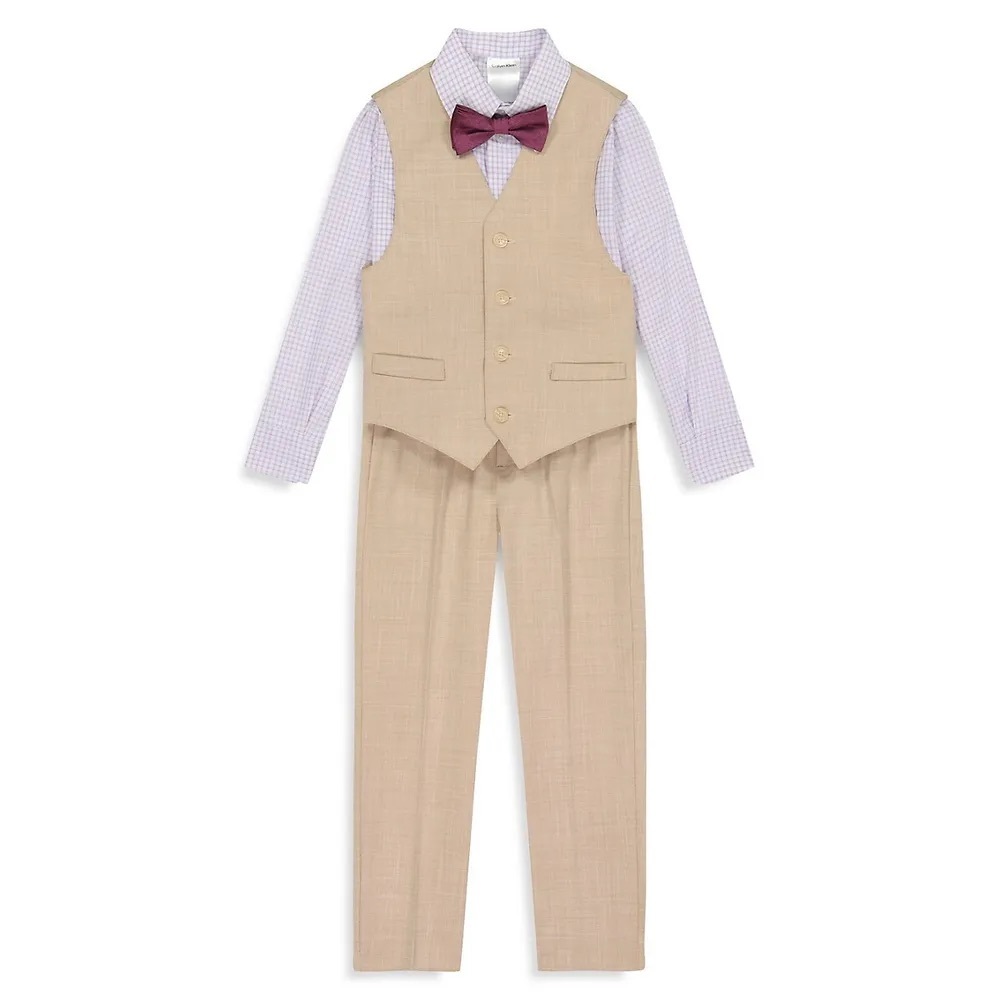 New Toddler Calvin Klein 4pc Vest Set